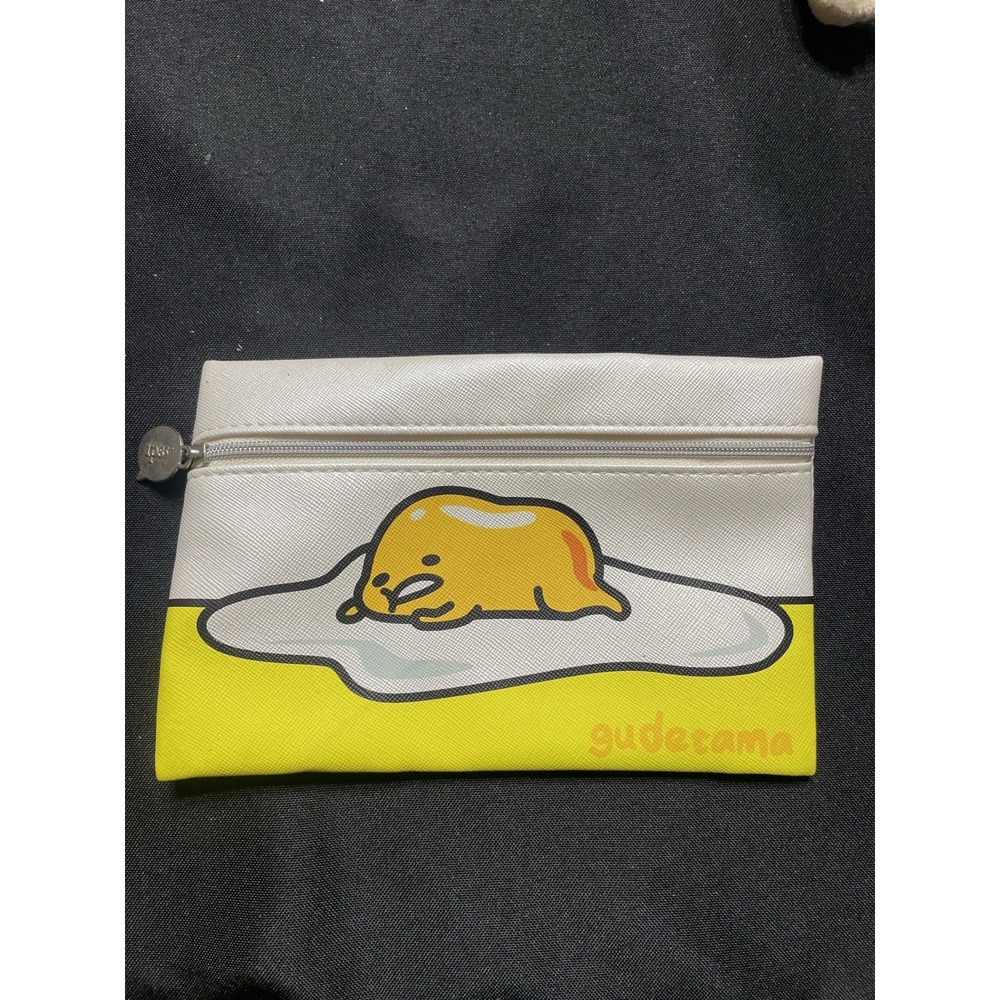 Sanrio gudetama pencil case or makeup bag very cute